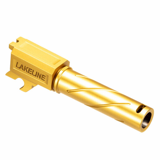 Lakeline Ported Barrel 9MM GX4 Gold TiN Lakeline Ported Barrel 9MM GX4 Gold TiN